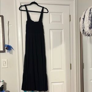 Black Sleeveless Maxi Sundress